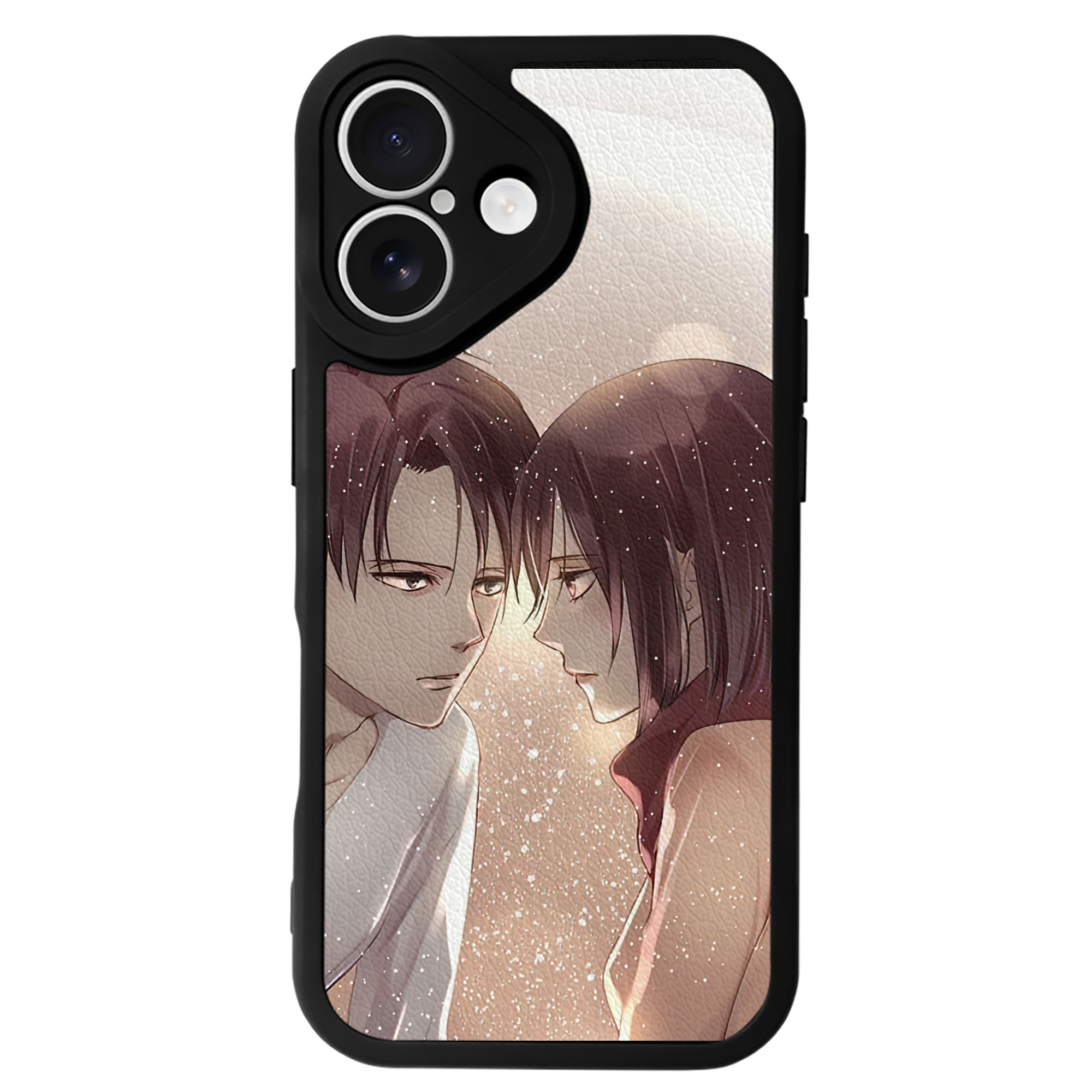 （画像用） 進撃の巨人 Attack on Titan 【iPhone 16シリーズ対応】シリコンスマホケース（レザー調） 材質：シリコン